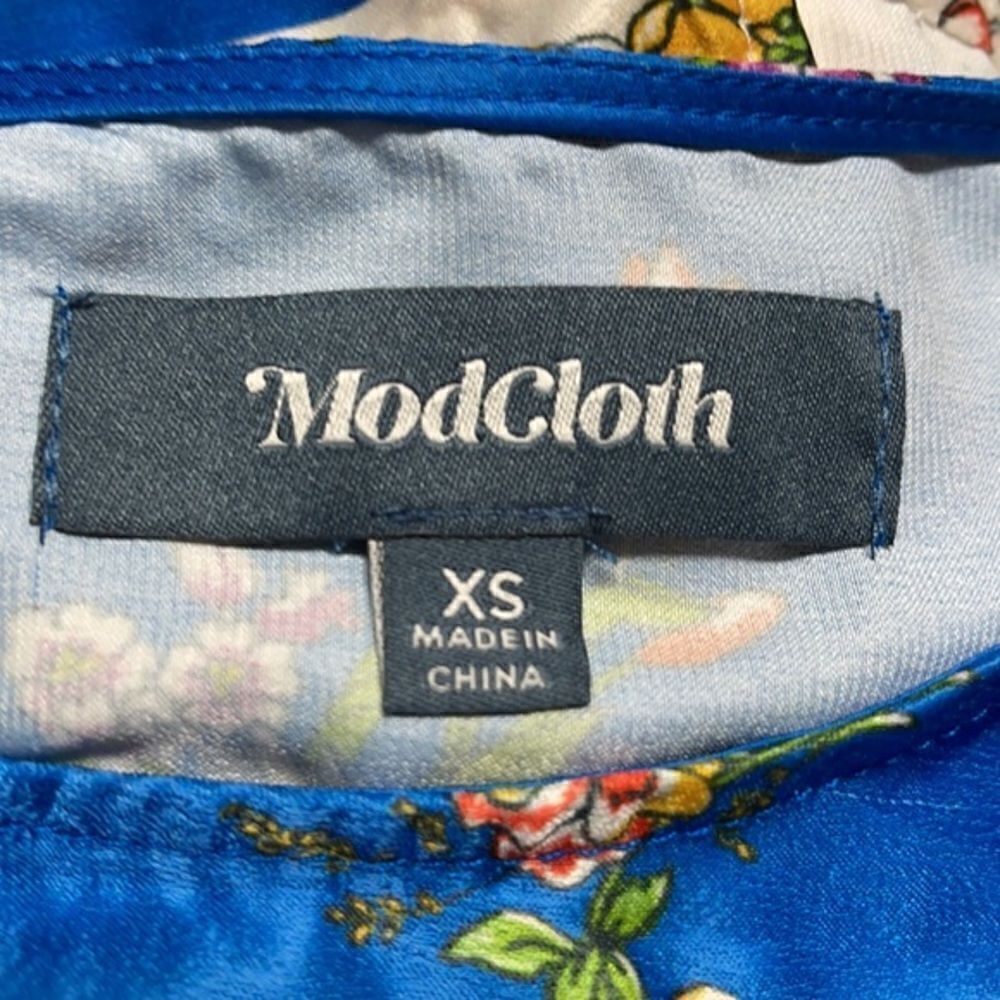 ModCloth Sunlit Reverie Floral Dress XS - Picture 9 of 12